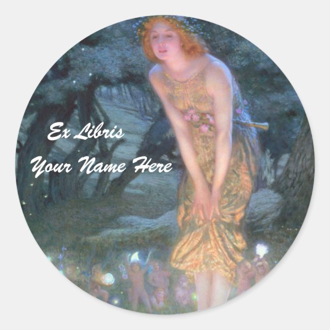 Pegatina de marcadores de hadas (Anverso)