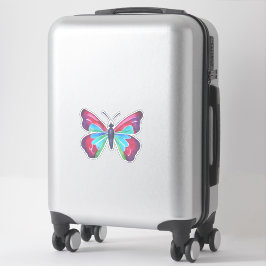 Pegatina de mariposa