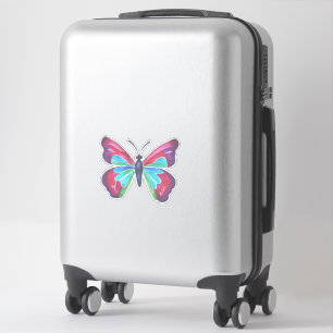 Pegatina de mariposa
