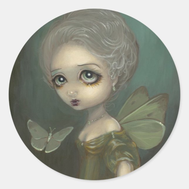 pegatina de "Mariposas en la oscuridad" (Anverso)