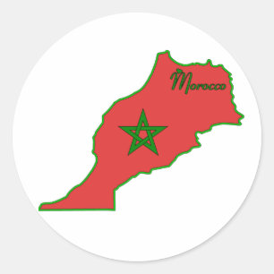 Pegatina de Marruecos