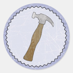 Pegatina de martillo - Fiesta Constructor/Construc