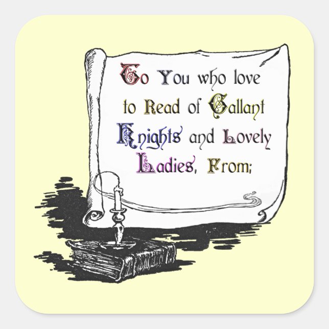 Pegatina de matrículas de presentación de vintage (Anverso)