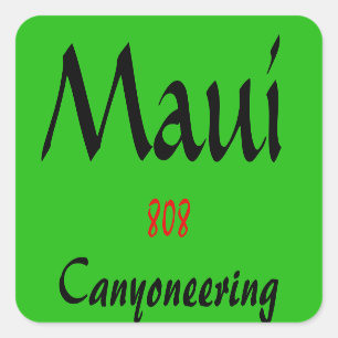 Pegatina de Maui 808