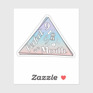 Pegatina de mes perfecto - septiembre