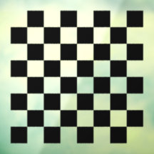 Pegatina de mesa de juego de ajedrez transparente 
