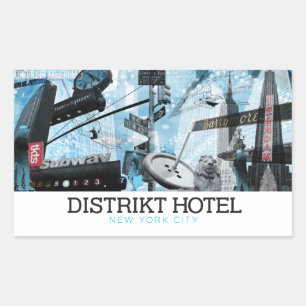 Pegatina de Midtown West NYC