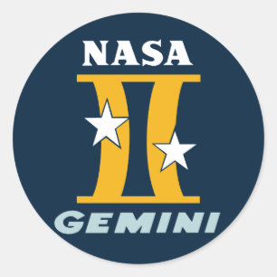 Pegatina de Misión Gemini