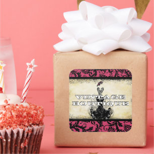 Pegatina de moda Diva Naranjas Retro Dots