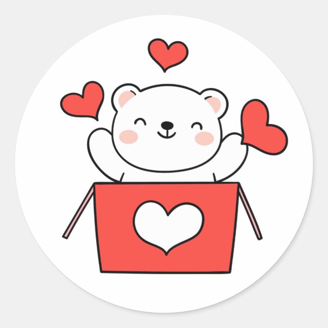 pegatina de moda Heartfelt Surprise (Anverso)