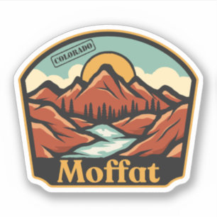 Pegatina de Moffat, Colorado