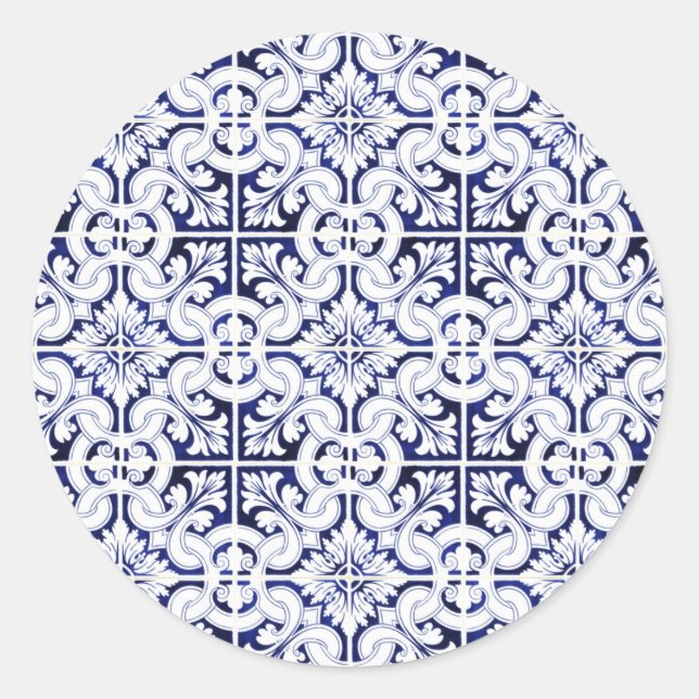 Pegatina de mosaico cerámico (Anverso)