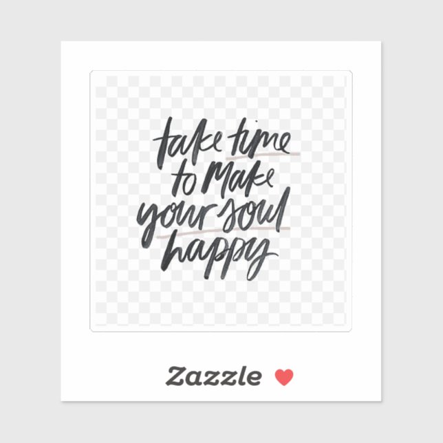 pegatina de motivación (Hoja)