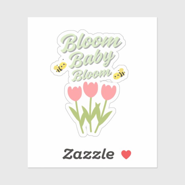 Pegatina de motivación estética (Hoja)