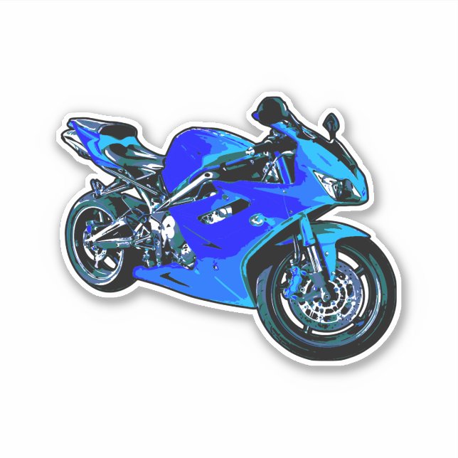 Pegatina de motocicletas (Anverso)