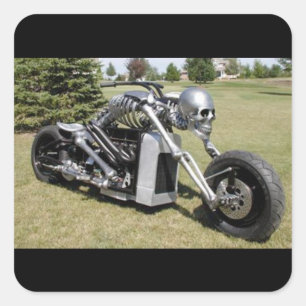 Pegatina de motocicletas Skeleton