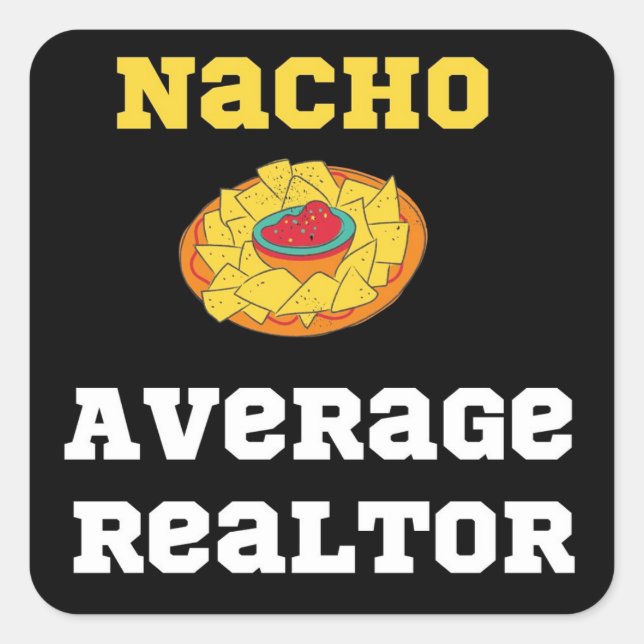 Pegatina de Nacho Realtor (Anverso)