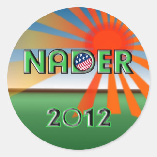 Pegatina de Nader 2012