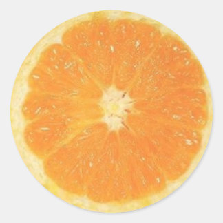 Pegatina de naranja Slice