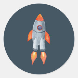 Pegatina de nave espacial