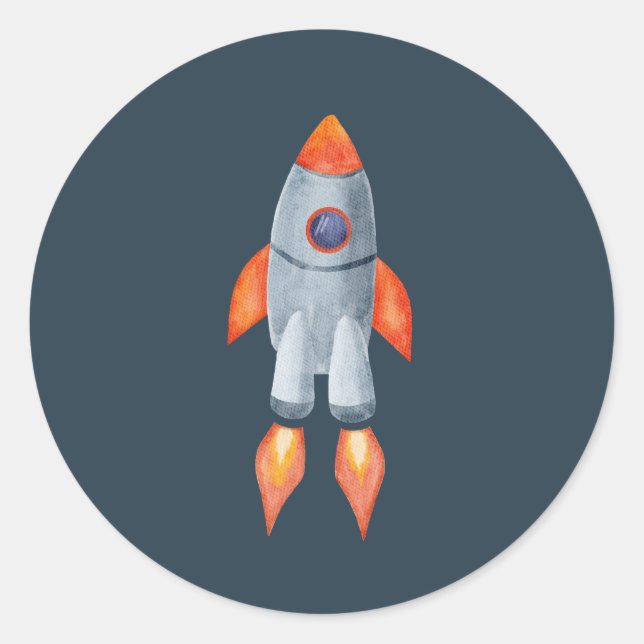 Pegatina de nave espacial (Anverso)