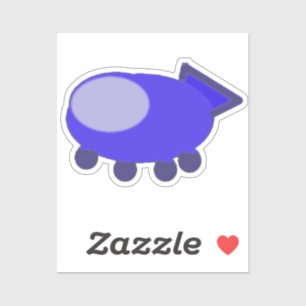 Pegatina de nave espacial