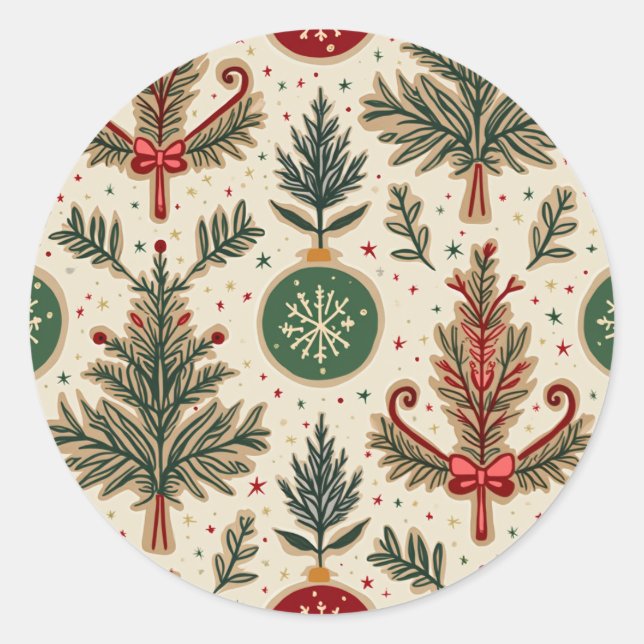 pegatina de navidad (Anverso)