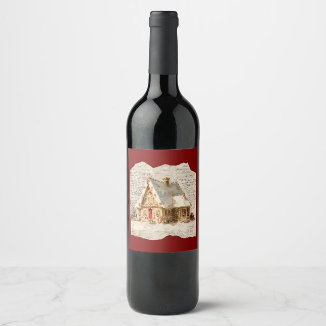 Pegatina de Navidad (Anverso)