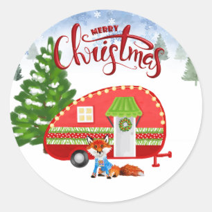 Pegatina de Navidad de Camper