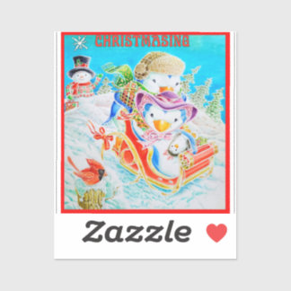 PEGATINA DE NAVIDAD INFANTIL