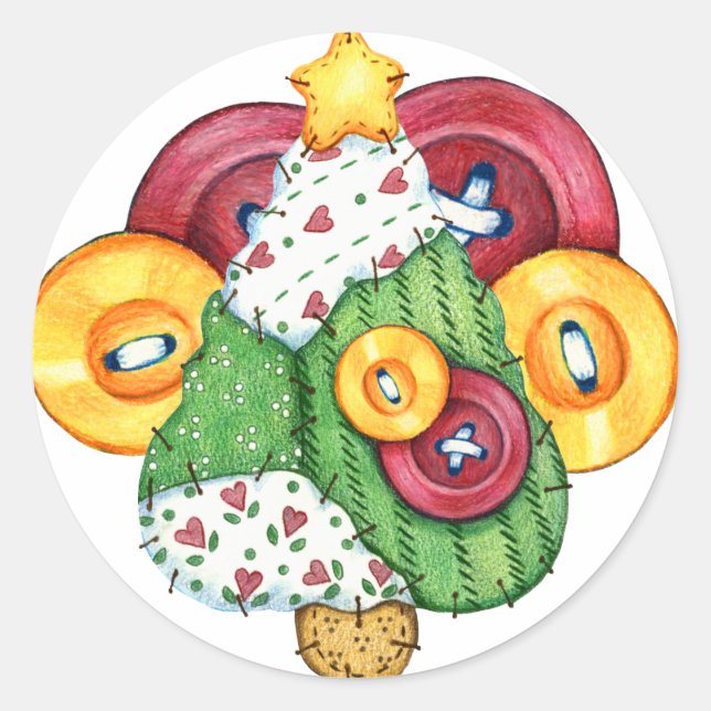 Pegatina de Navidad - SRF (Anverso)