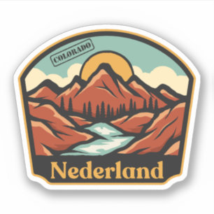 Pegatina de Nederland, Colorado