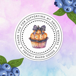 Pegatina de negocios Blueberry Muffin