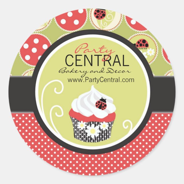 Pegatina de negocios de Little Lady (Anverso)