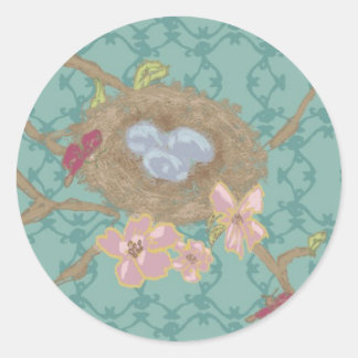 Pegatina de nido de Bari J.