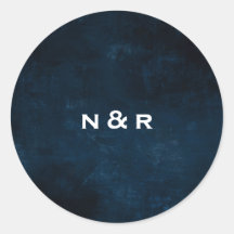 Pegatina de nombre de la marina