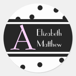 Pegatina de nombre y apellido del Personalizar bla