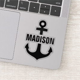Pegatina de nombres de ancla de personalizado