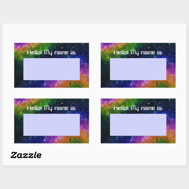 Pegatina de nombres del partido de cumpleaños de l (Hoja)