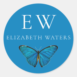 PEGATINA DE NOMBRES PERSONALIZADOS DE LA RONDA AZU