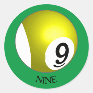 Pegatina de Nueve Balas