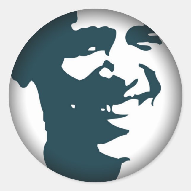 Pegatina de Obama (Anverso)
