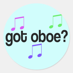 Pegatina de Oboe