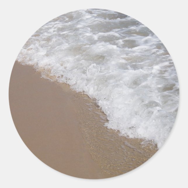 Pegatina de Ocean Beach (Anverso)