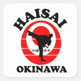 Pegatina de Okinawa Karate Haisai