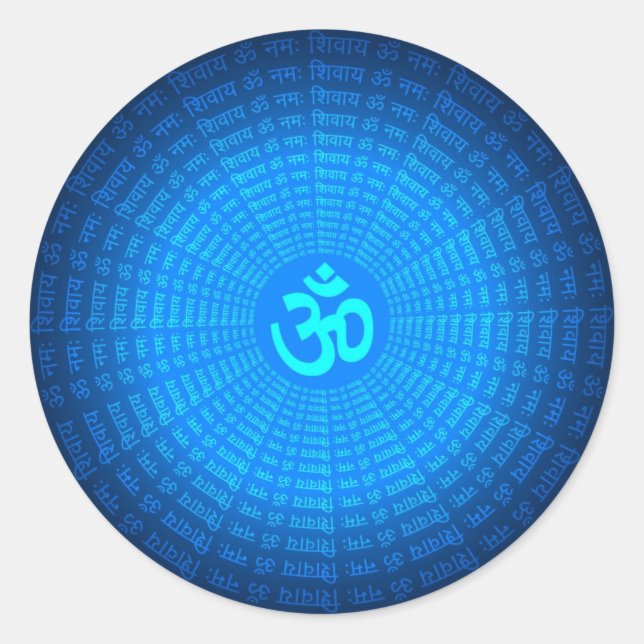 Pegatina De Om Espiritual (Anverso)