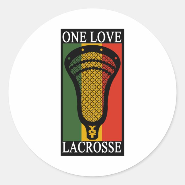 Pegatina de OneLove de la parodia de LaCrosse (Anverso)