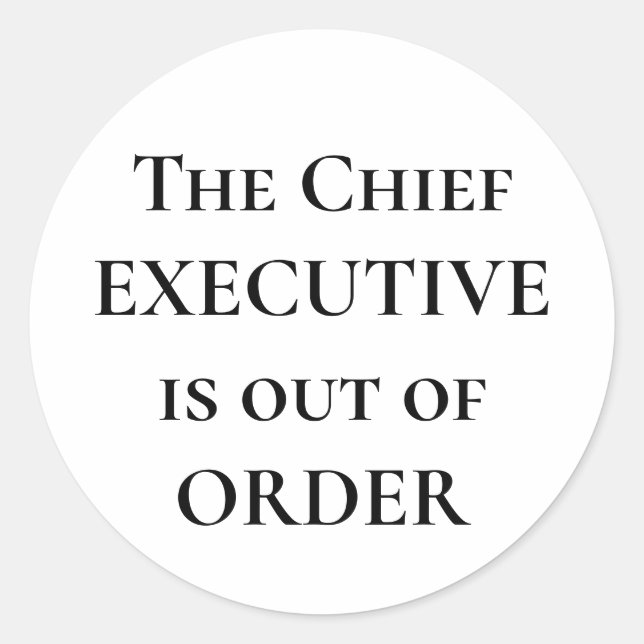 Pegatina de opinión política (Anverso)