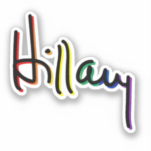 Pegatina de Orgullo Gay de Hillary Clinton