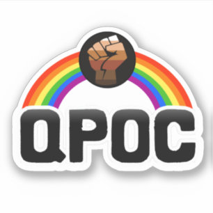 Pegatina de Orgullo Progresista QPOC
